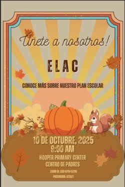 ELAC flyer spanish